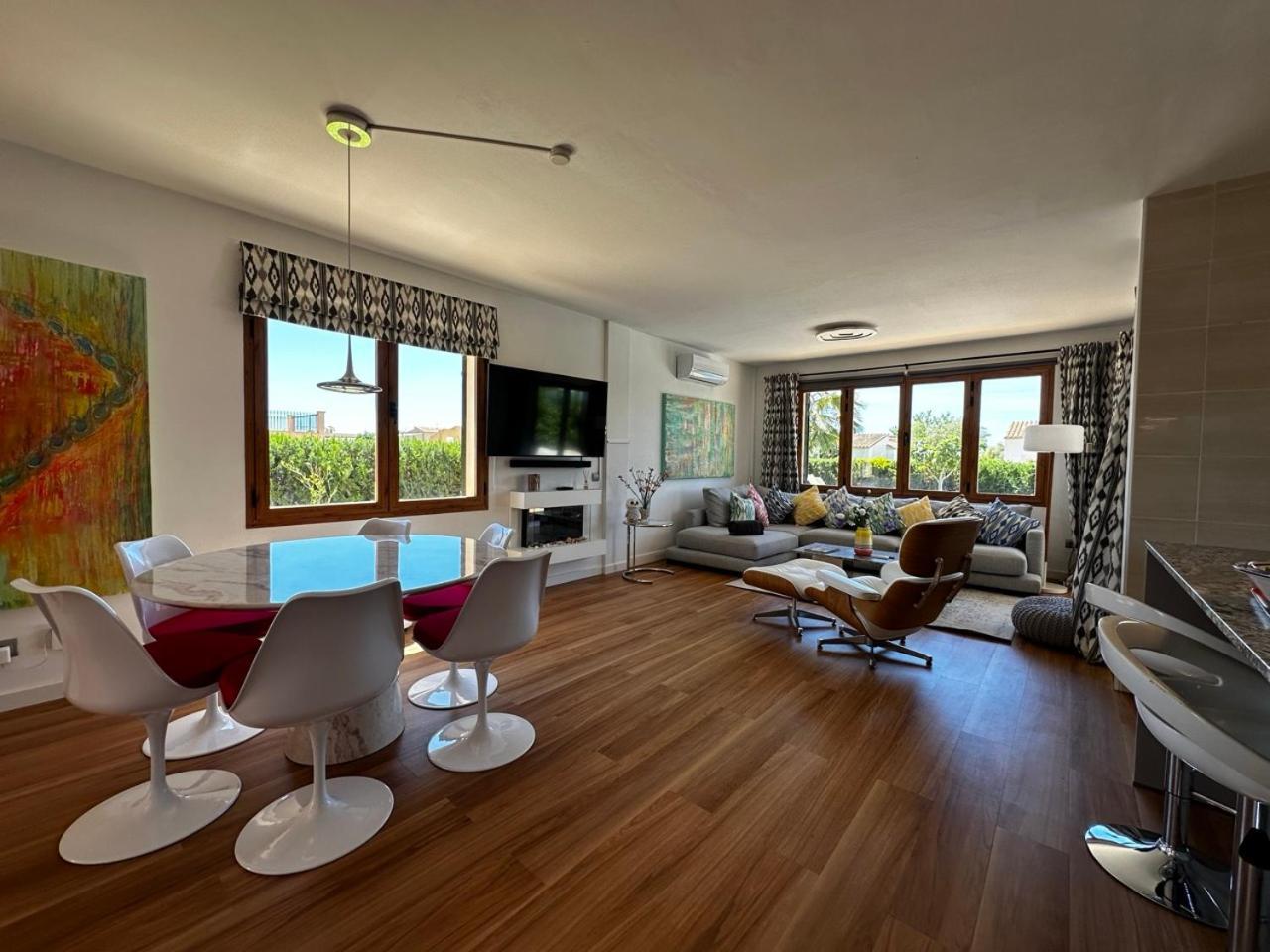 Casa El Verano - Traumhaus Am Es Trenc Sa Rapita Bagian luar foto